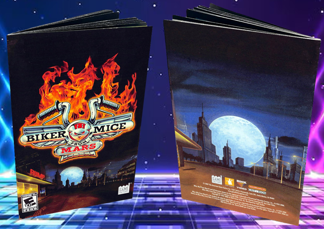 Biker Mice from Mars PS2 Custom Manual
