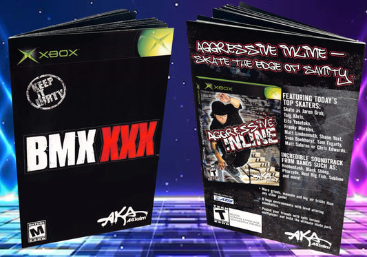 BMX XXX Xbox Custom Manual
