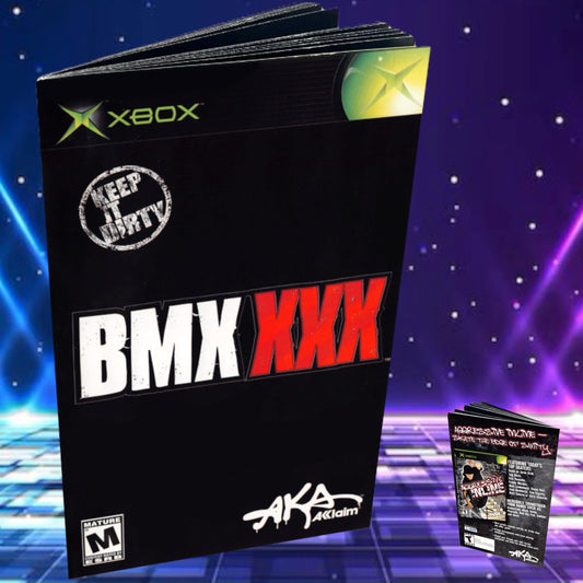 BMX XXX Xbox Custom Manual