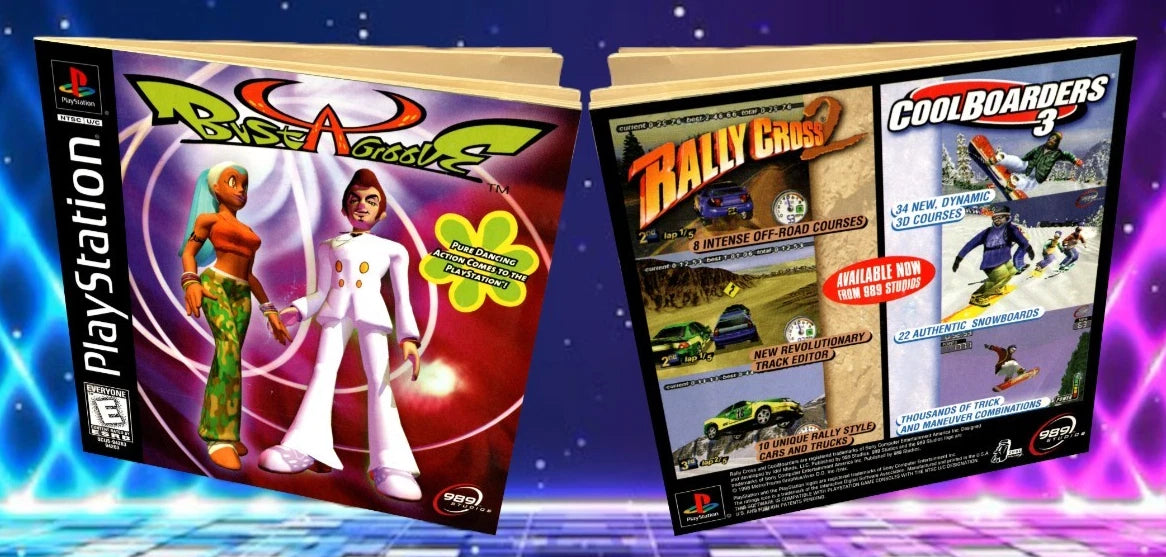 Bust a Groove PS1 Custom Manual