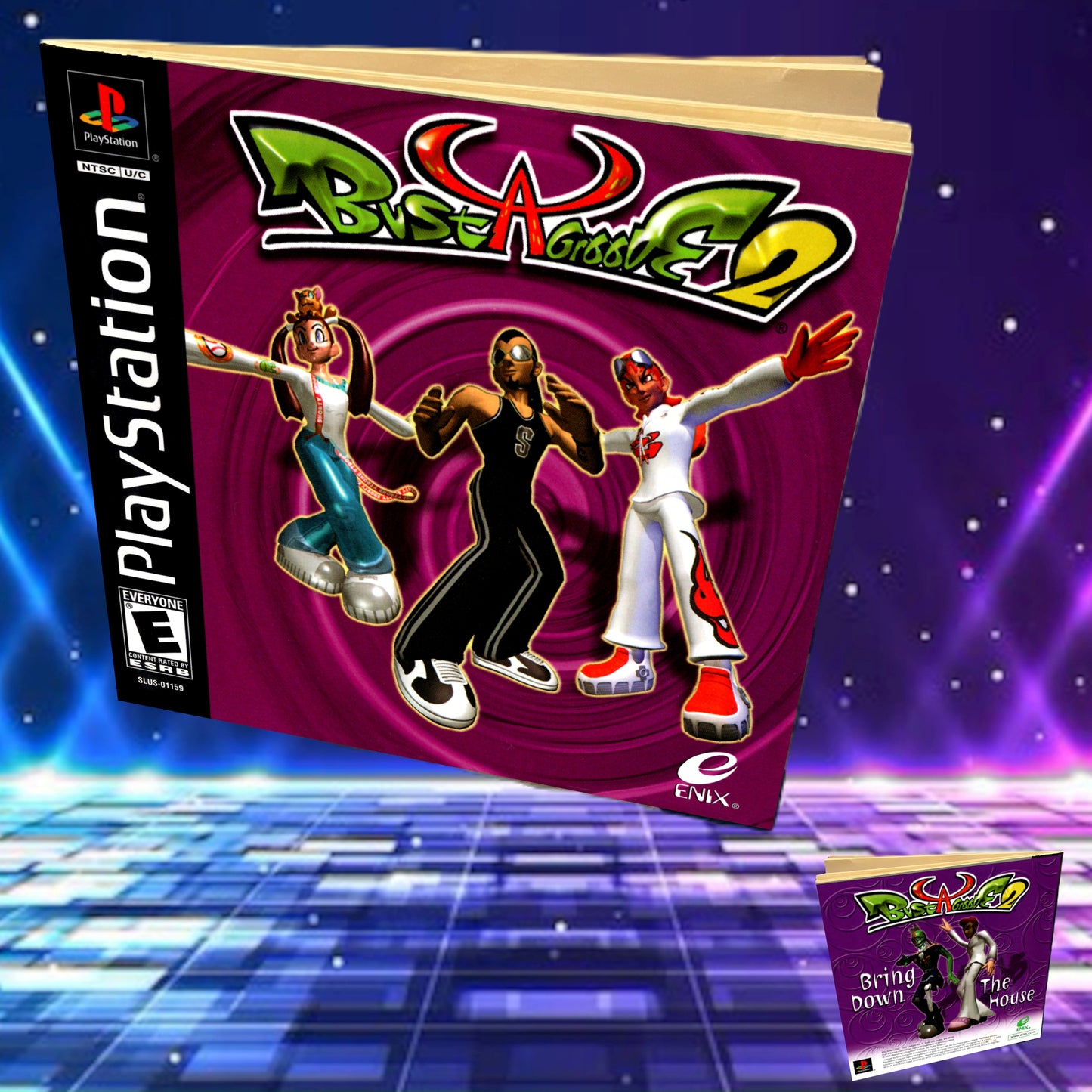 Bust a Groove 2 PS1 Custom Manual