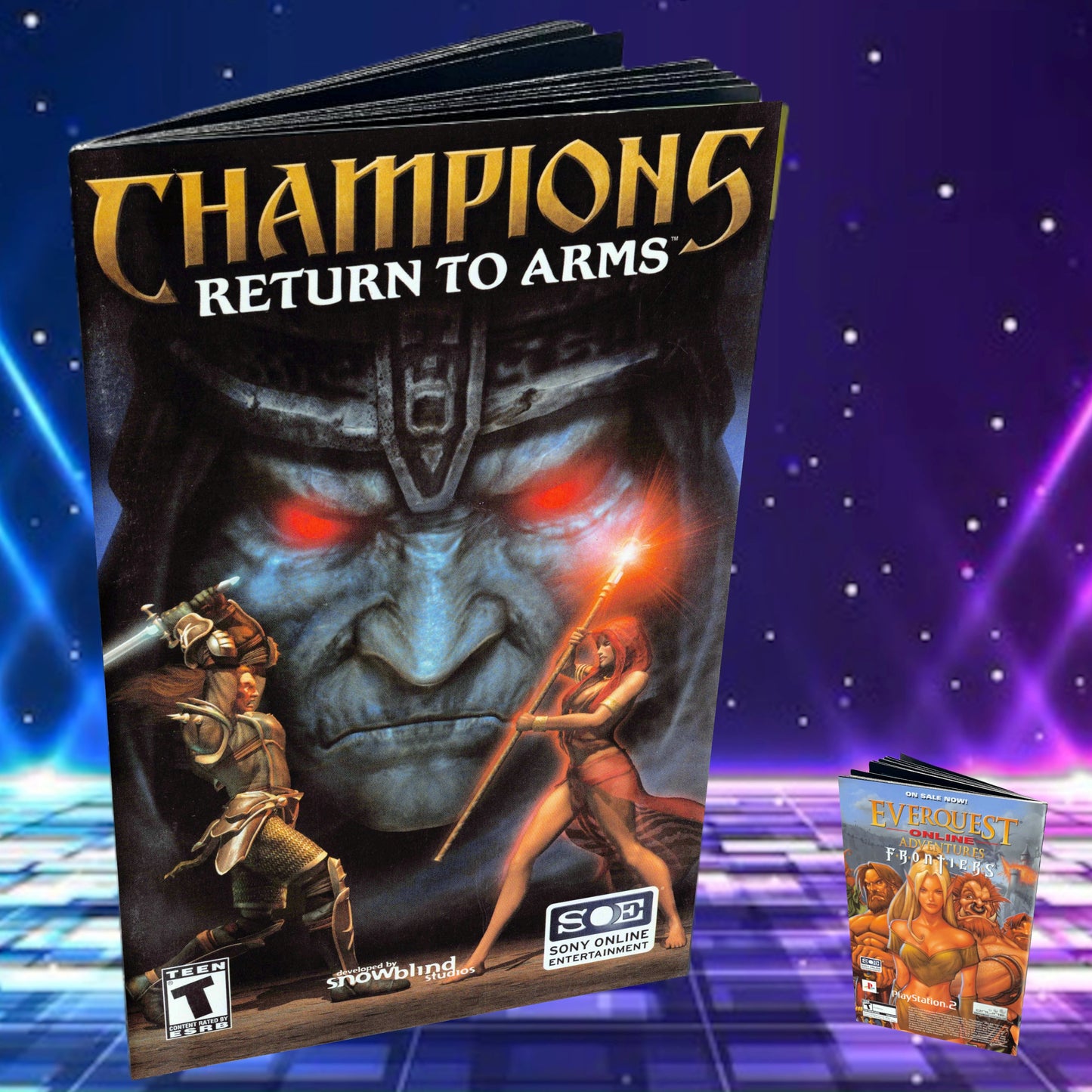 Champions Return to Arms PS2 Custom Manual