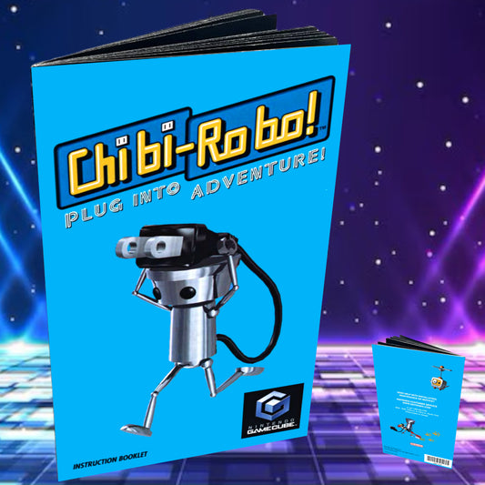 Chibi - Robo GameCube custom manual