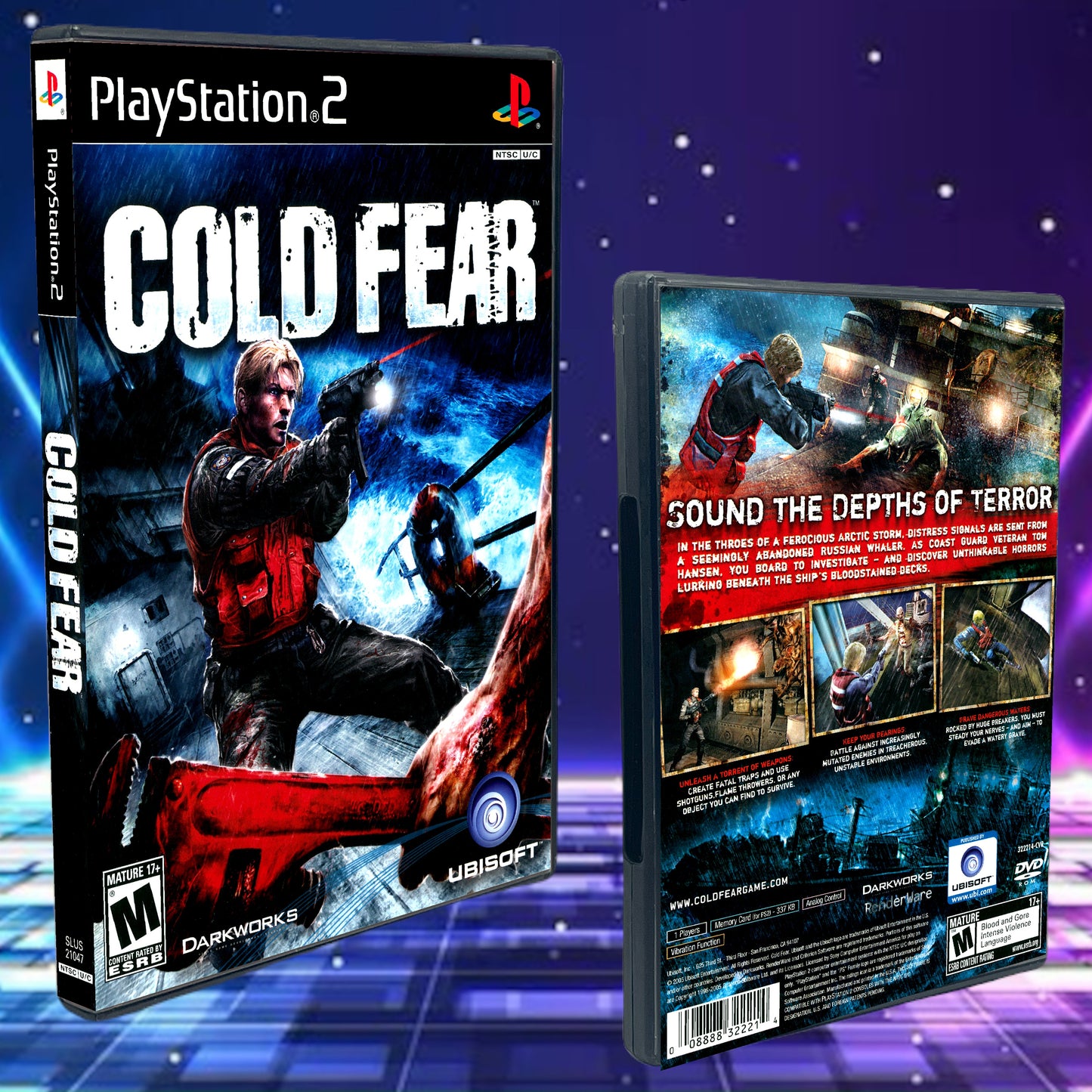 Cold Fear PS2 Custom Cover art
