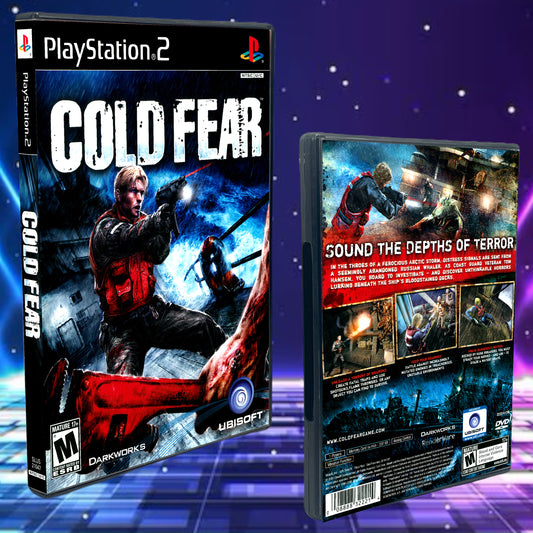 Cold Fear PS2 Custom Cover art