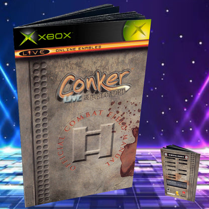 Conker Live & Reloaded Xbox Custom Manual