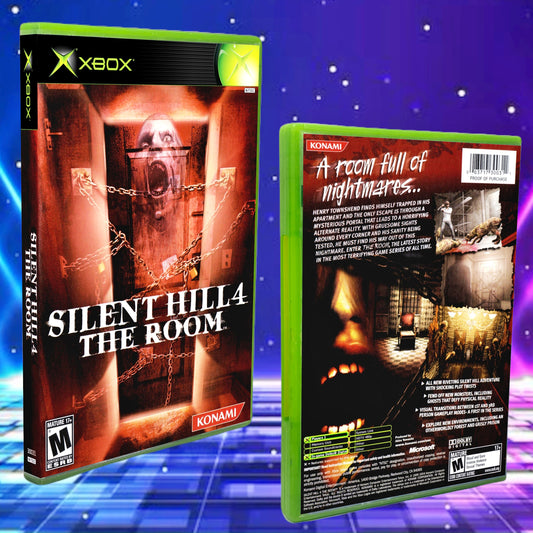 Silent Hill 4 The Room Xbox Custom Cover Art