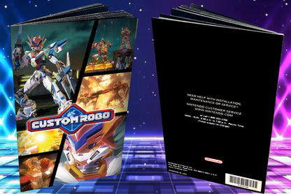 Custom Robo GameCube custom manual
