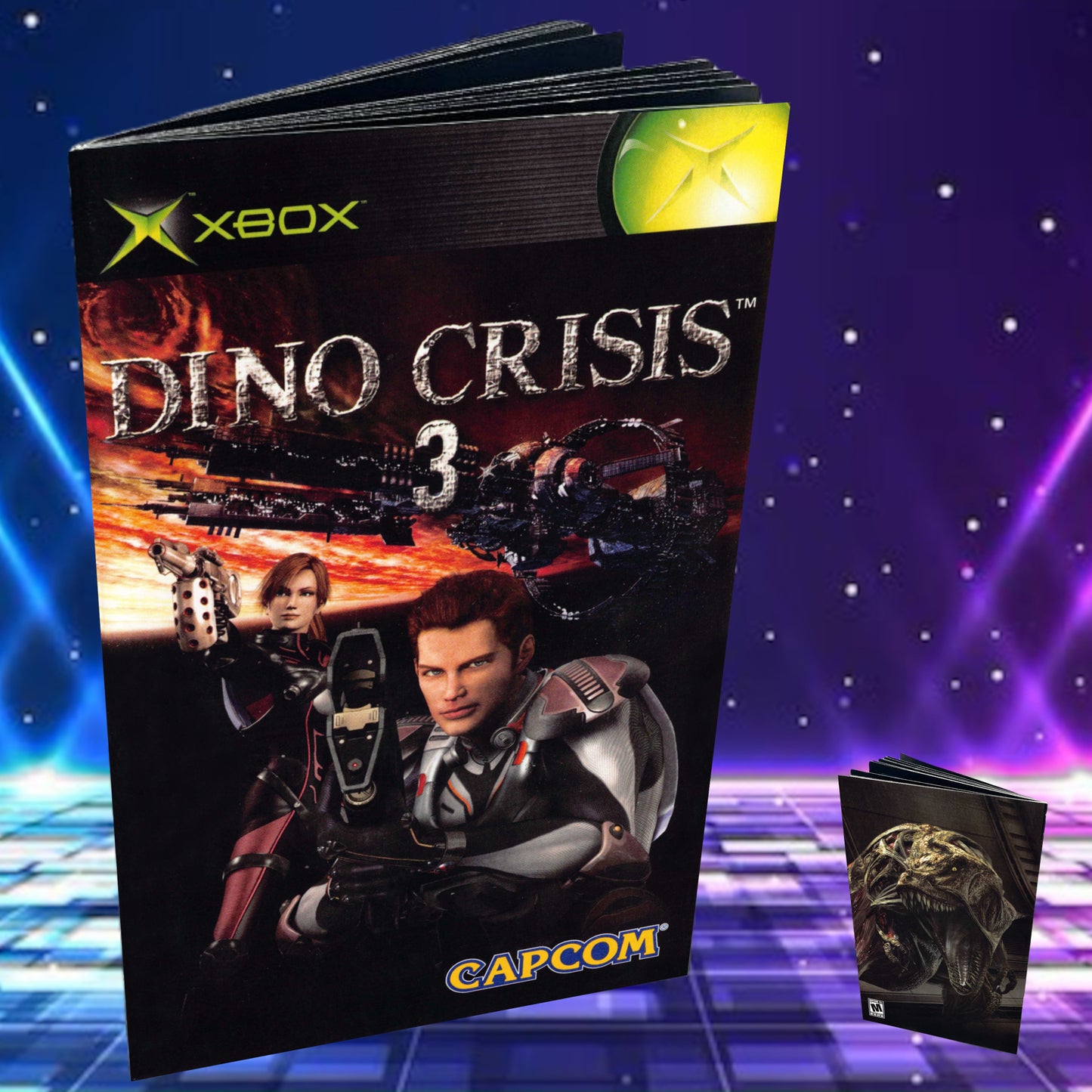 Dino Crisis 3 Xbox Custom Manual