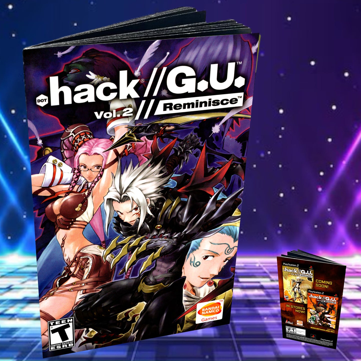 Dot Hack GU Vol. 2 Reminisce PS2 Manual