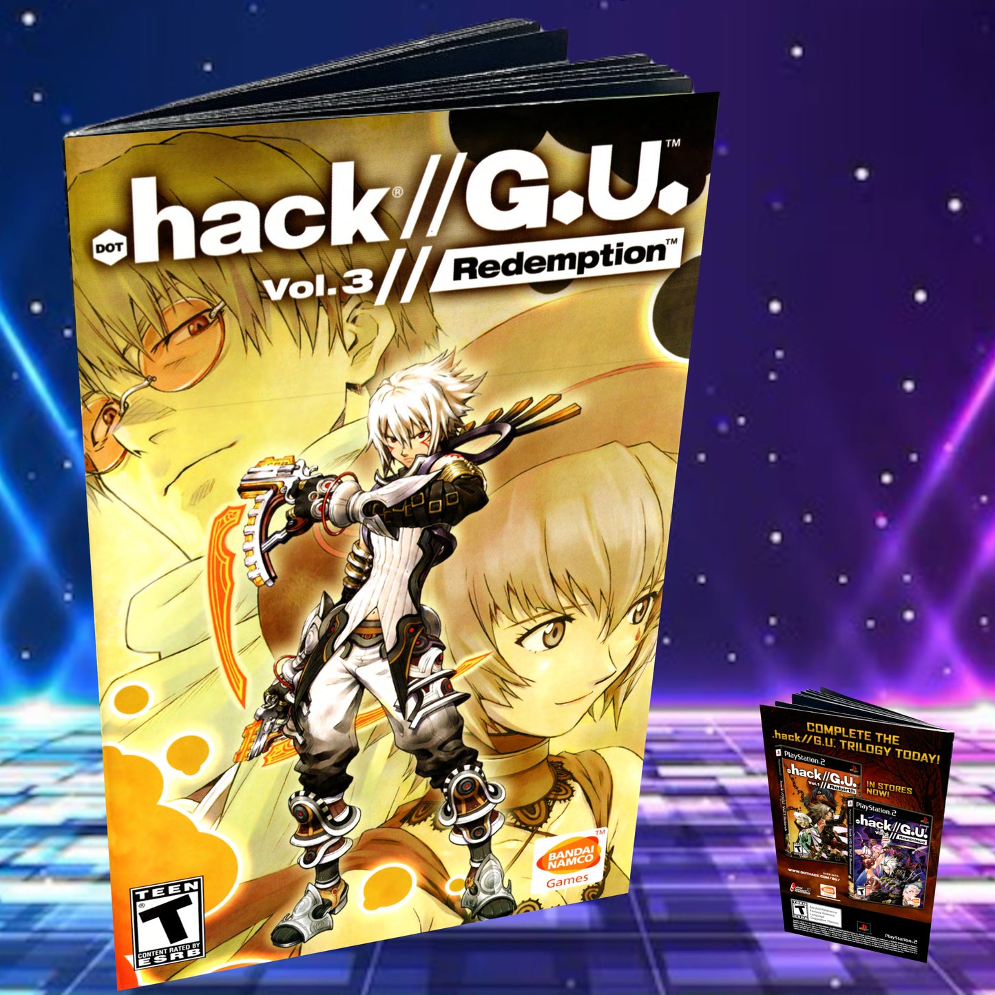 Dot Hack GU Vol. 3 Redemption PS2 Manual