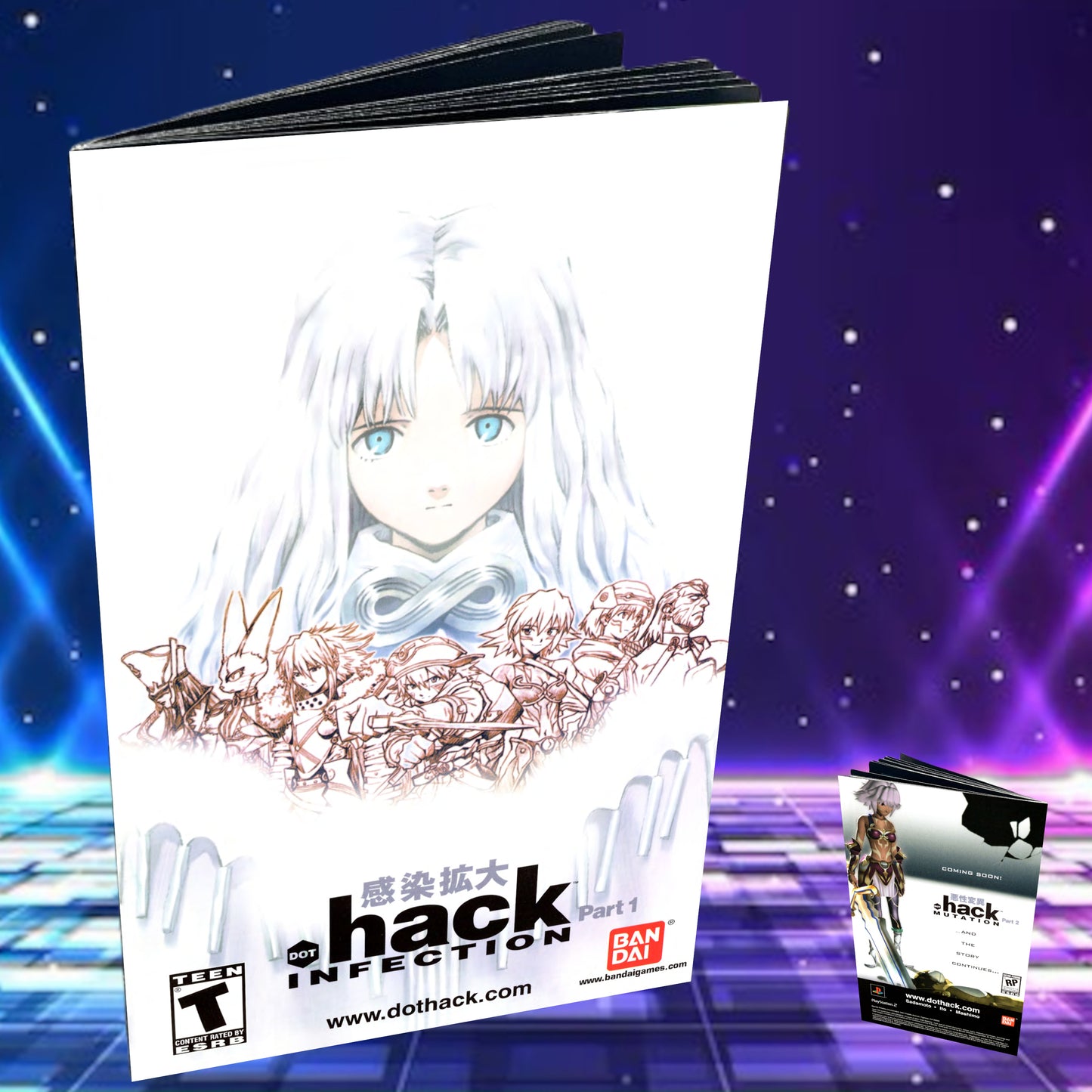 Dot Hack Infection Part 1 PS2 Manual