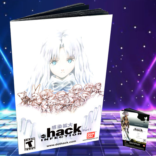 Dot Hack Infection Part 1 PS2 Manual