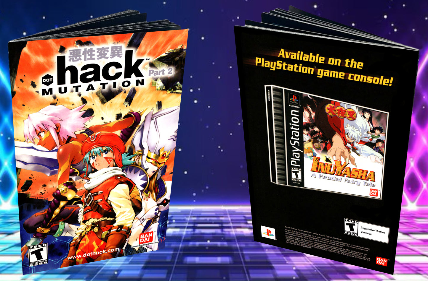 Dot Hack Part 2 Mutation PS2 Custom Manual