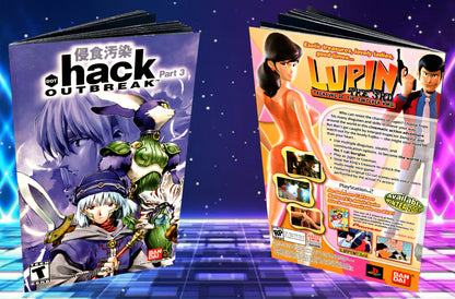 Dot Hack Part 3 Outbreak PS2 Custom Manual
