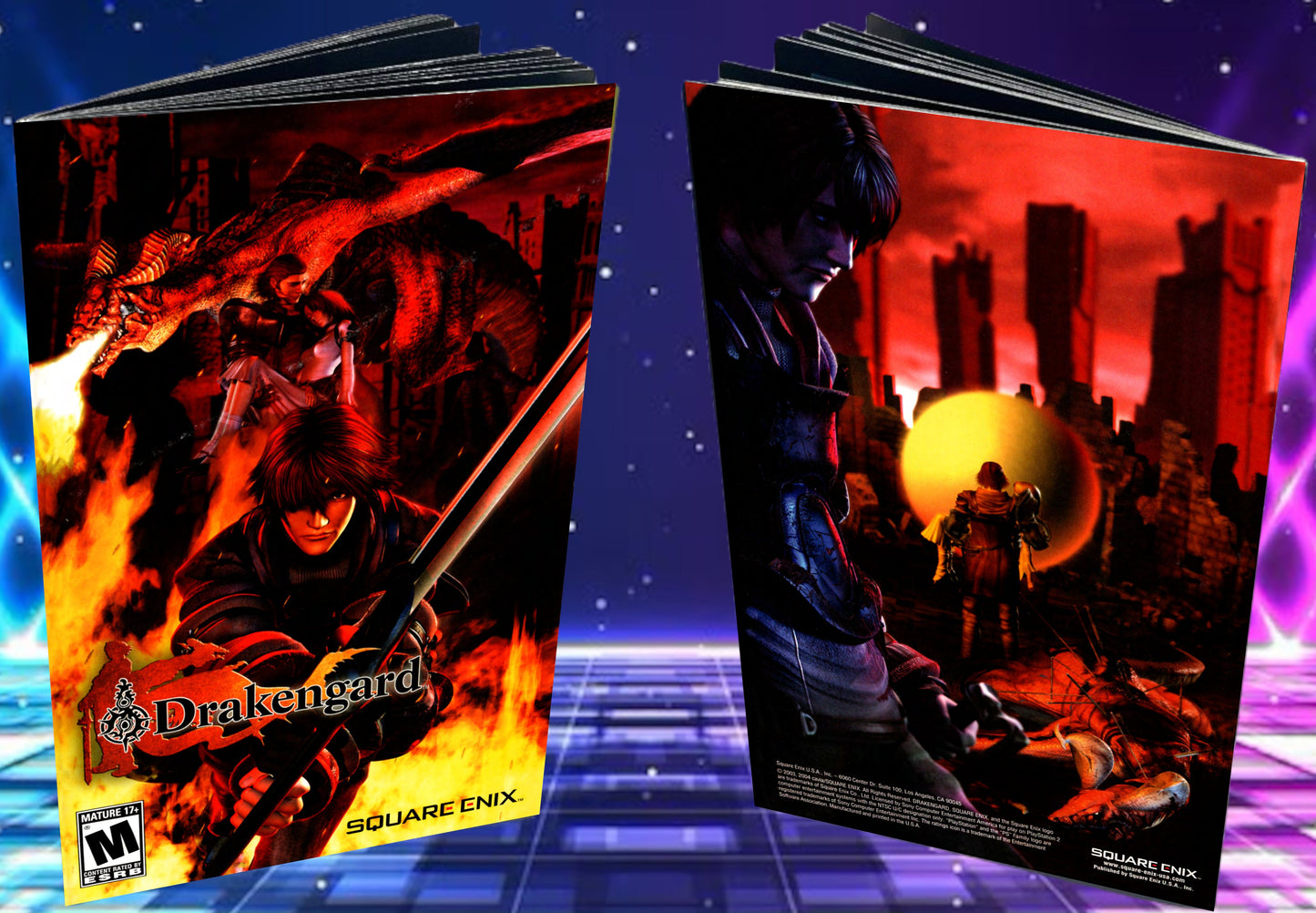 Drakengard 1 PS2 Custom Manual