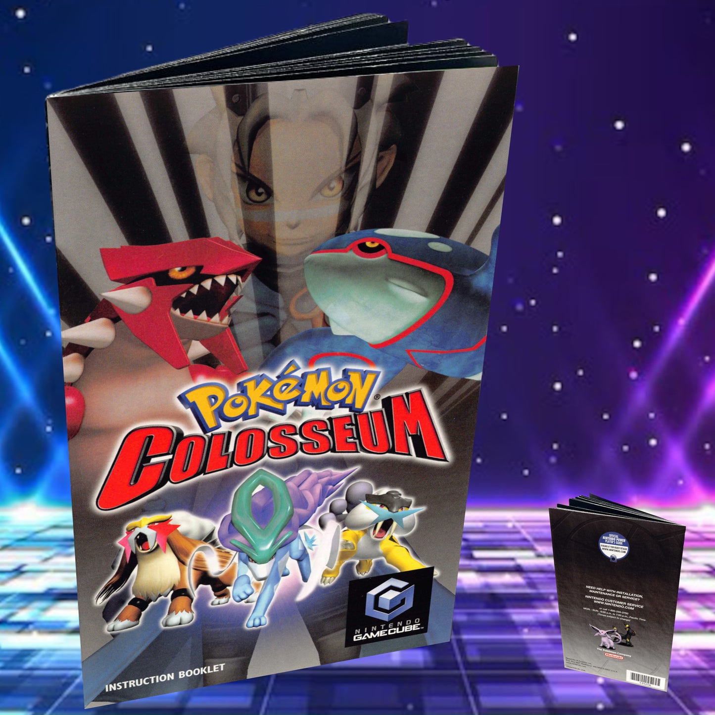 Pokemon Colosseum GameCube custom manual