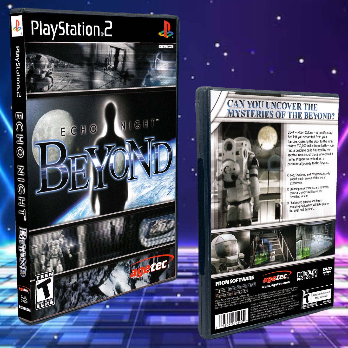 Echo Night Beyond PS2 Custom Cover art