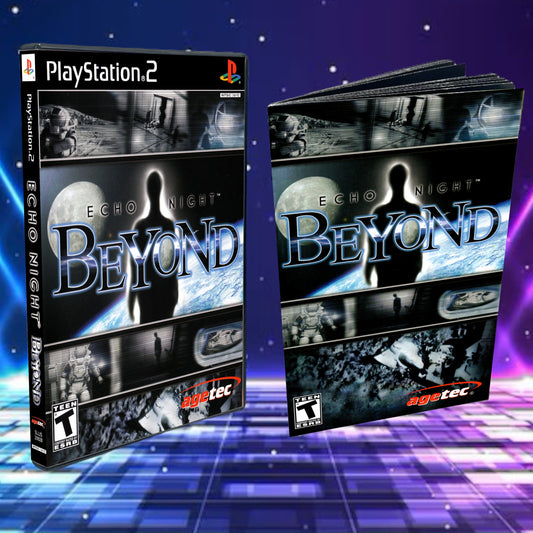 Echo Night Beyond Cover Art + Manual + PS2 Style Case