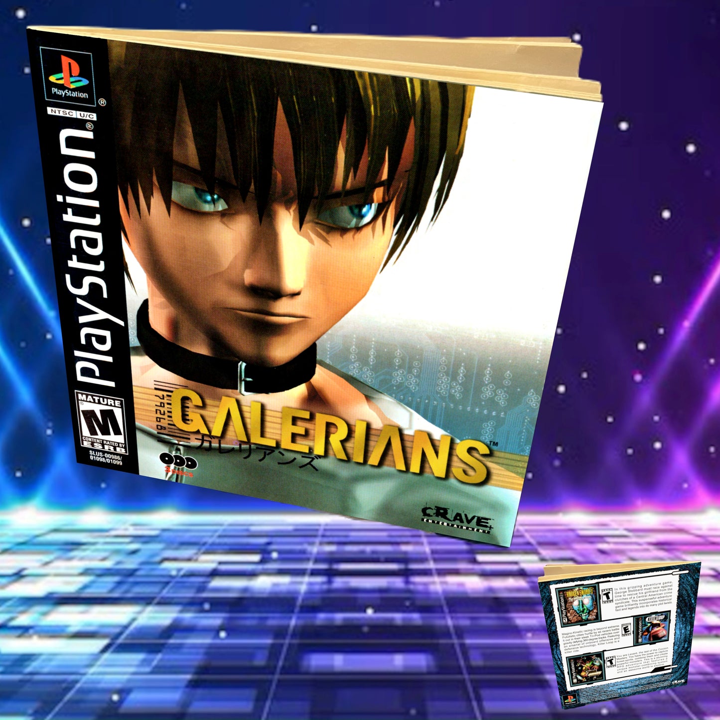 Galerians PS1 Custom Manual