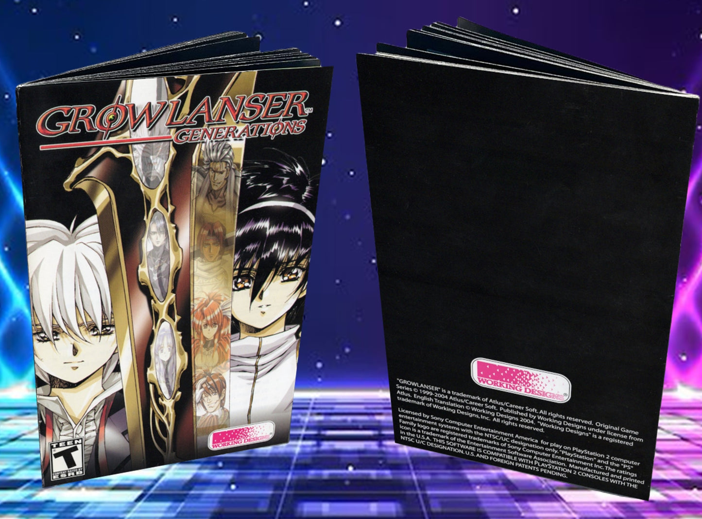 Growlanser Generations PS2 Custom Manual