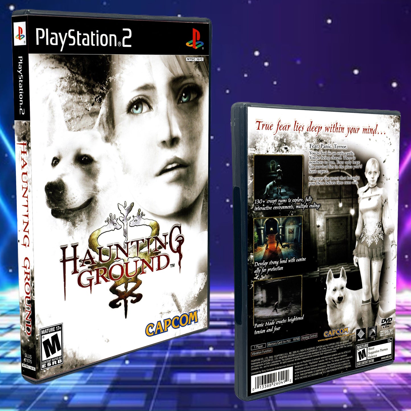 Haunting Ground PS2 Custom Cover art