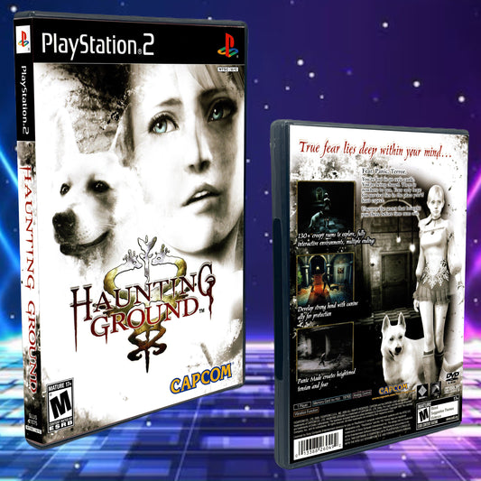 Haunting Ground PS2 Custom Cover art