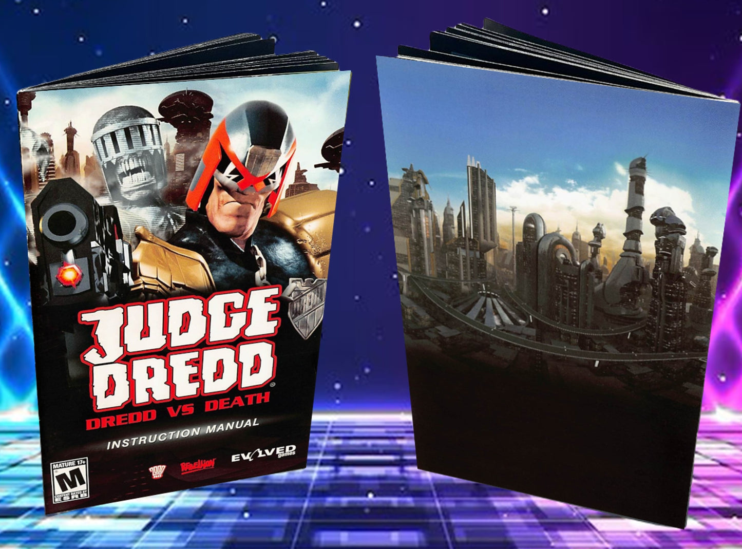 Judge Dredd - Dredd vs Death PS2 Custom Manual