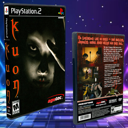 Kuon PS2 Custom Cover art