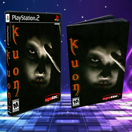 Kuon Cover Art + Manual + PS2 Style Case