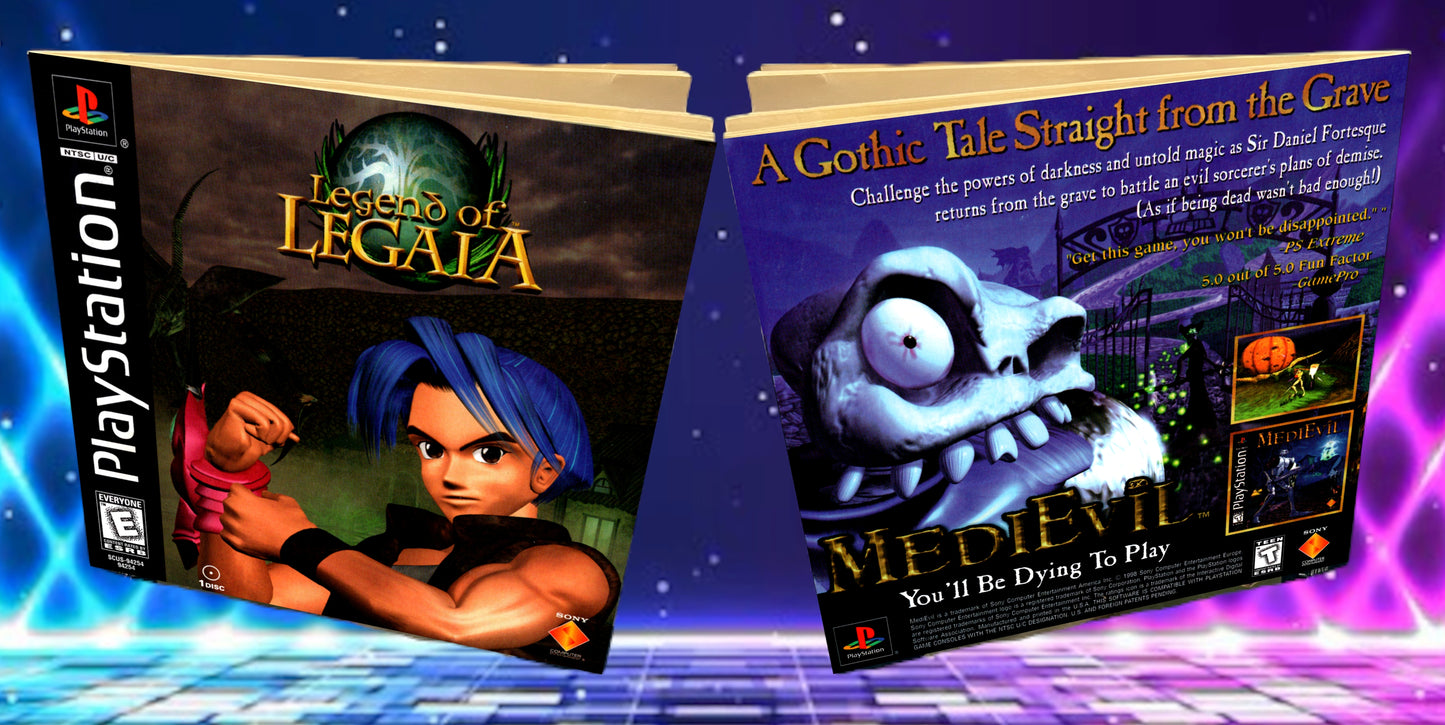 Legend of Legaia PS1 Custom Manual
