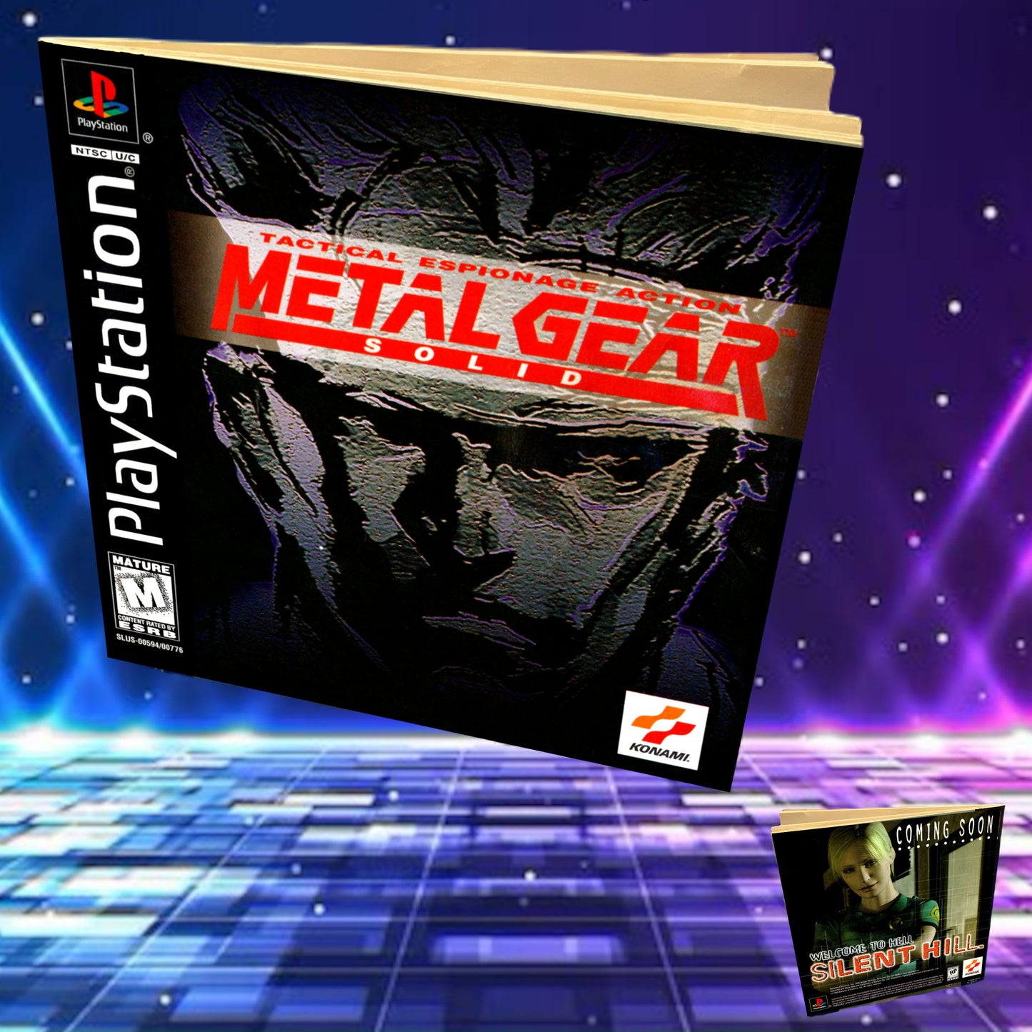 Metal Gear Solid PS1 Custom Manual