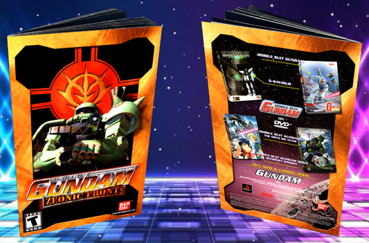 Mobile Suit Gundam Zeonic Front PS2 Custom Manual