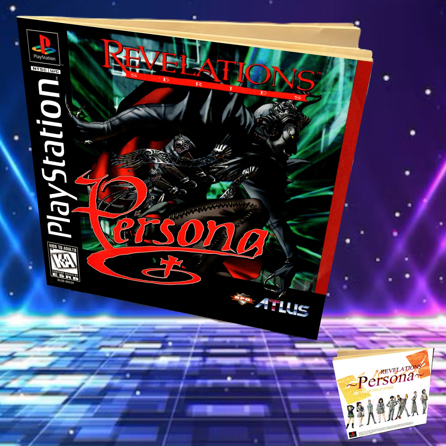 Persona Revelations Series PS1 Custom Manual