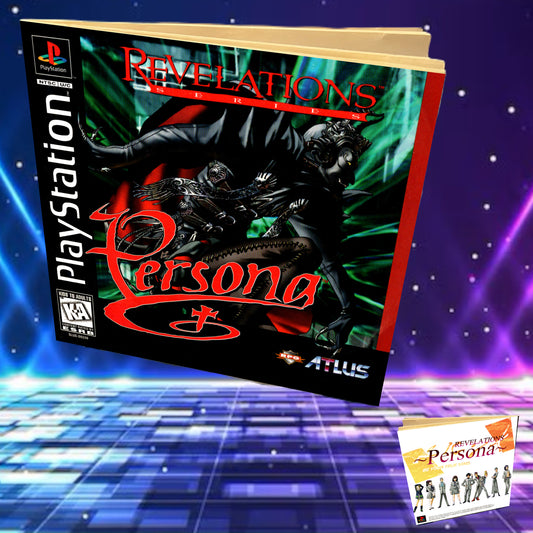Persona Revelations Series PS1 Custom Manual