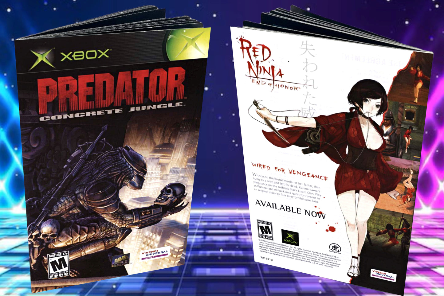 Predator Concrete Jungle Xbox Custom Manual