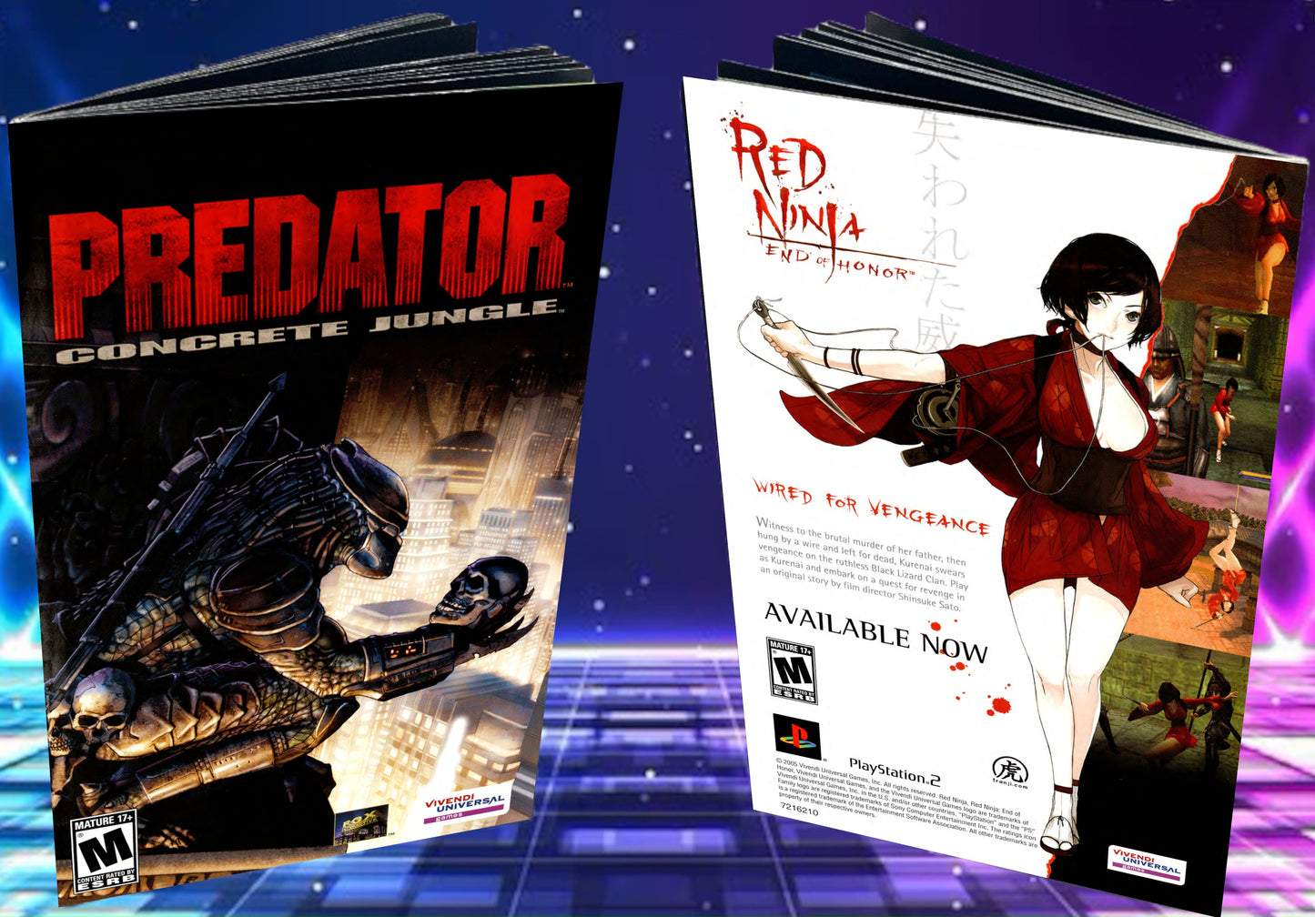 Predator Concrete Jungle PS2 Custom Manual