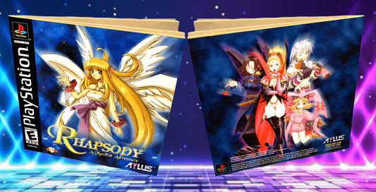 Rhapsody A Musical Adventure PS1 Custom Manual