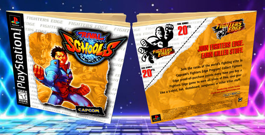 Rival Schools PS1 Custom Manual