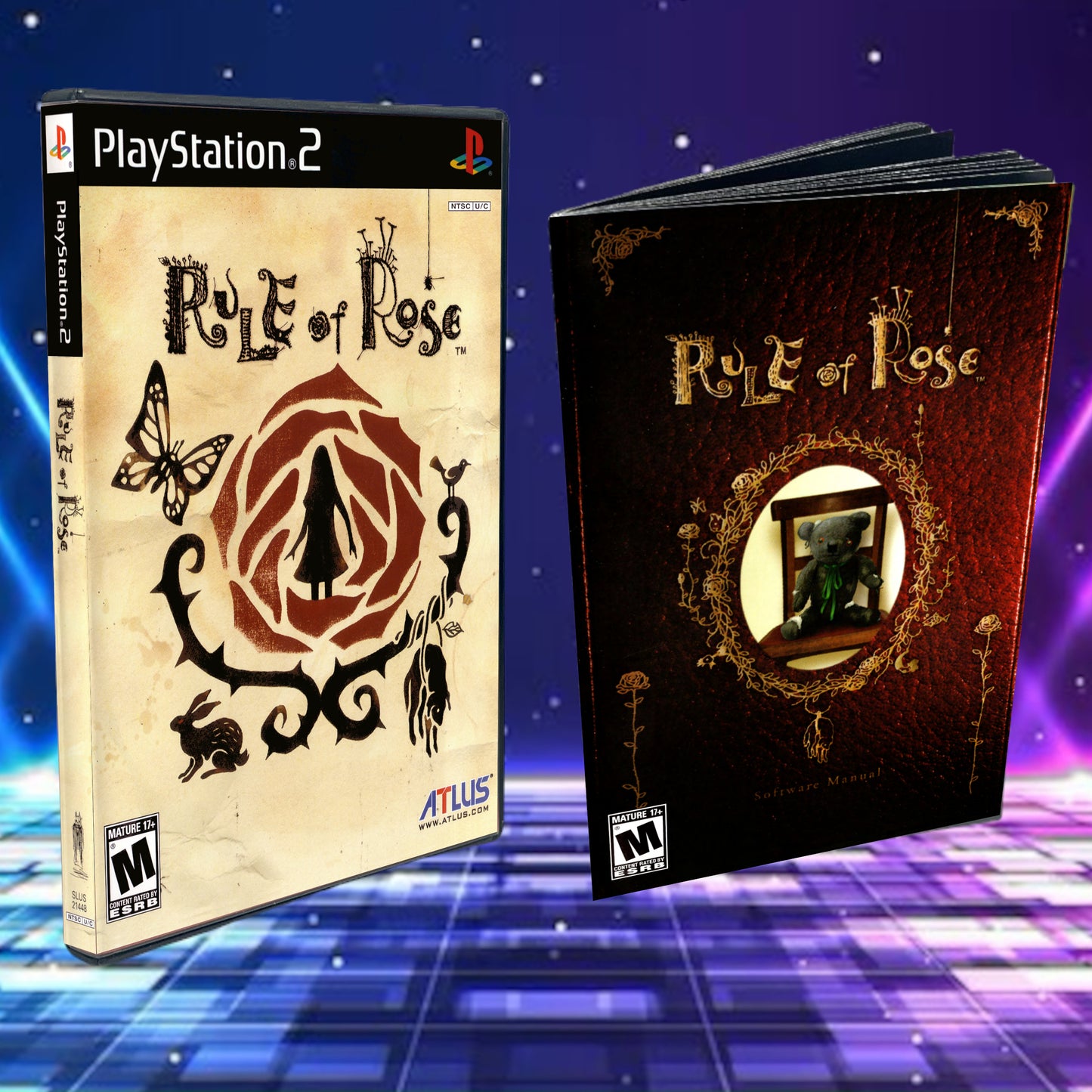 Rule of Rose Cover Art + Manual + PS2 Style Case