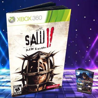 Saw 2 Xbox 360 Custom Manual