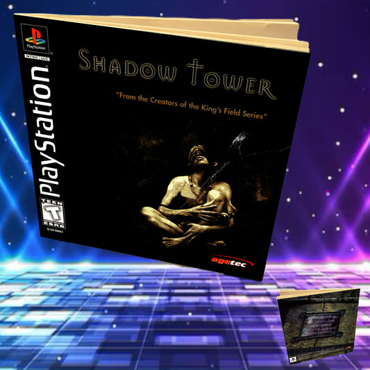 Shadow Tower PS1 Custom Manual