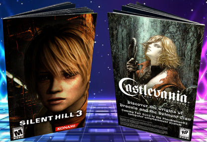 Silent Hill 3 PS2 Custom Manual