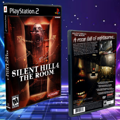 Silent Hill 4 The Room PS2 Cover art - NO CASE