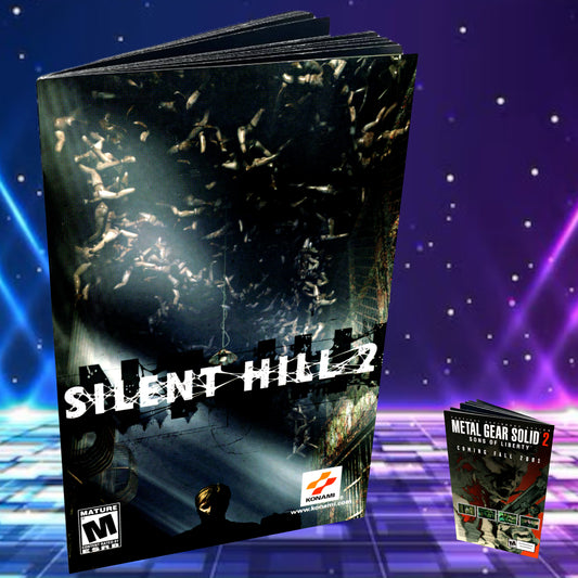 Silent Hill 2 PS2 Custom Manual