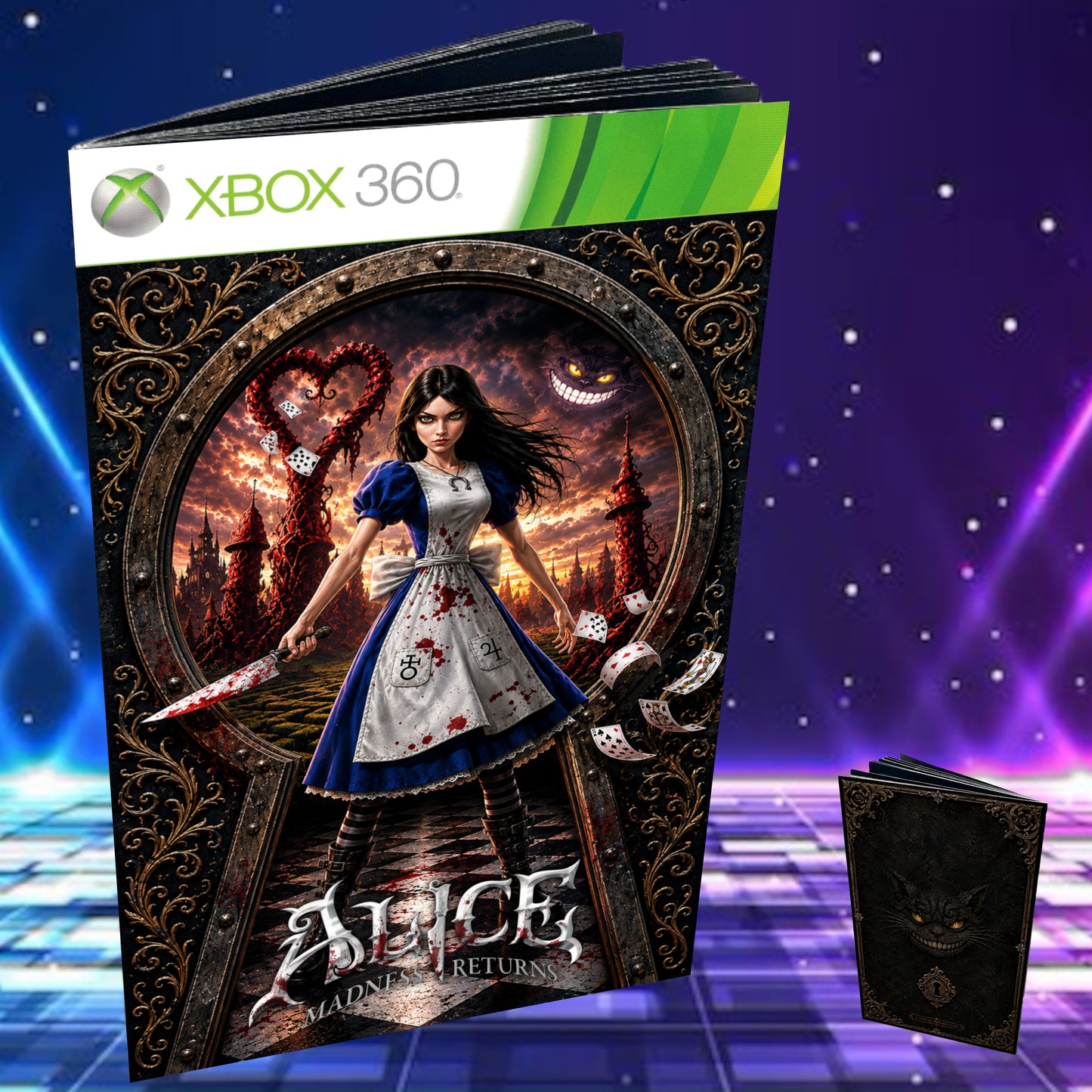 Alice Madness Returns Xbox 360 Custom Manual