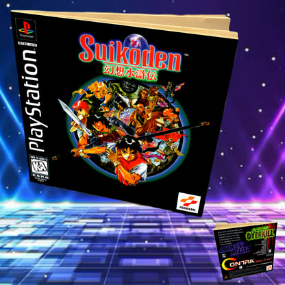 Suikoden PS1 Custom Manual