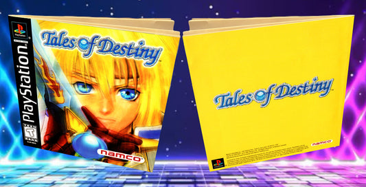 Tales of Destiny PS1 Custom Manual
