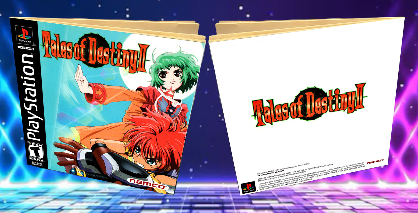 Tales of Destiny 2 PS1 Custom Manual