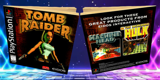 Tomb Raider PS1 Custom Manual